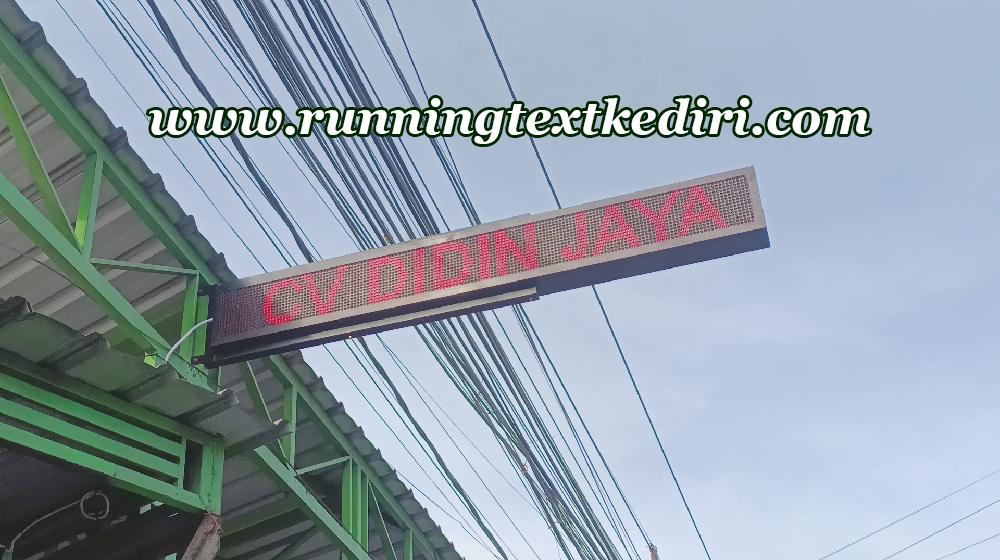 <p>Running Text juga memiliki harga paket jika anda membeli running text secara paket anda bisa lebih hemat dan anda juga akan mendapatkan pasang juga maka anda hanya terima jadi saja dari kami, barang yang kami jual ini berkondisi baru jadi akan tahan lama saat akan di gunakan selama bertahun-tahun, harga murah yang kami berikan untuk anda saat ini.</p>
